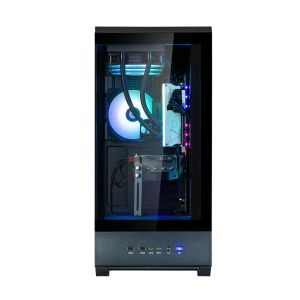 Zalman Case ATX - P50 DS Black - Digital Display, Addressable RGB