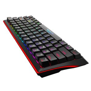 Marvo Wireless Gaming Mechanical keyboard Hecate 61WR Black - KG962W-R - Bluetooth 5.0, 63 keys