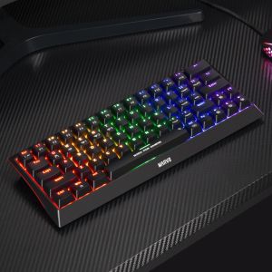 Marvo Wireless Gaming Mechanical keyboard Hecate 61WR Black - KG962W-R - Bluetooth 5.0, 63 keys