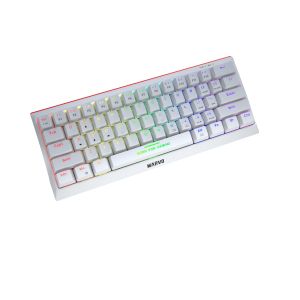 Marvo Gaming Mechanical keyboard 61 keys TKL Hecate 61R WH - KG962G White - RED switches, RGB