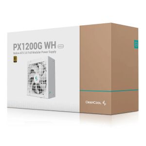 DeepCool PSU ATX 3.0 1200W Gold - PX1200-G White