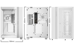 be quiet! кутия Case ATX - LIGHT BASE 600 LX White