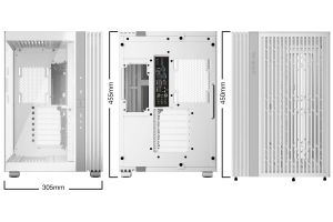 be quiet! Case ATX - LIGHT BASE 600 DX White