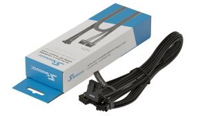 Seasonic модулен кабел Modding Cable 600W Black 90 degree - PCIe 5.0 12VHPWR - SS-2x8P-90-12V-2x6-600-BK