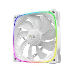 Geometric Future вентилатор Squama 2503R, REVERSE Fan, 120mm, ARGB, White