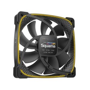 Geometric Future Squama 2503R, REVERSE Fan, 120mm, ARGB, Black