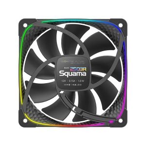 Geometric Future Squama 2503R, REVERSE Fan, 120mm, ARGB, Black