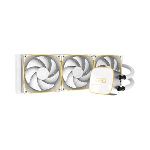 Geometric Future răcire cu apă Răcire cu apă - Eskimo Junior 36 White - LGA1700/AM5