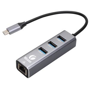 VCom докинг станция Docking USB Type-C to USB3.0 x 3 + LAN - DH311B