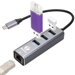 VCom докинг станция Docking USB Type-C to USB3.0 x 3 + LAN - DH311B