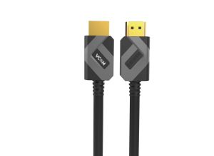 VCom HDMI v2.1 M / M 2.0m  - 8K Dolby Vision HDR, Black/Grey - CG805-2.0m