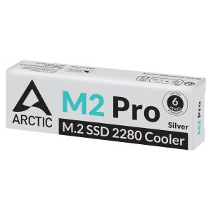 Cooler Arctic M.2 2280 SSD Cooler - M2 Pro (argintiu)