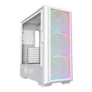 Montech SKY TWO GX, Mid-tower Case, TG, 3x140mm ARGB Fans, White