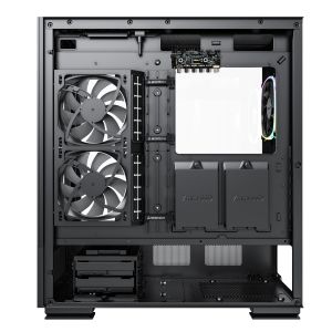 Montech кутия SKY TWO, Mid-tower Case, TG, 4x120mm ARGB Fans, Black