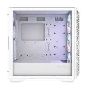 Montech кутия AIR 903 MAX, Mid-tower, TG, 4x140mm Fans, ARGB, White