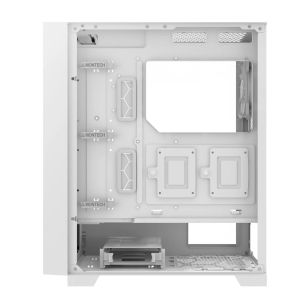 Montech AIR 1000 LITE, Mid-tower Case, TG, 3x120mm Fans, White