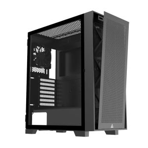 Montech AIR 1000 LITE, Mid-tower Case, TG, 3x120mm Fans, Black