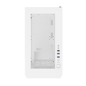 Montech AIR 100 ARGB, Micro ATX Case, TG, 4x120mm ARGB Fans, White