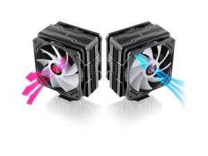 Raijintek CPU Cooler - ELEOS 12 DUO RBW - Addressable RGB