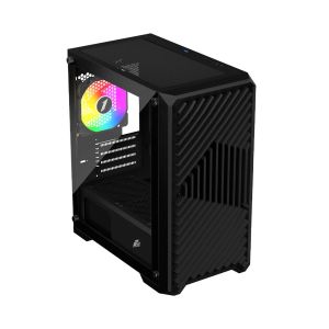 1stPlayer Case mATX - TRILOBITE T5 Black