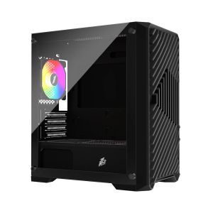 1stPlayer Case mATX - TRILOBITE T5 Black