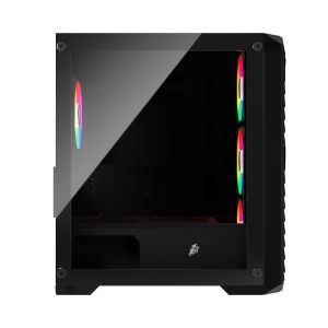 1stPlayer Case mATX - TRILOBITE T5 Black