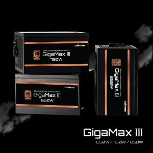 Zalman PSU GigaMax III ATX 3.0 750W Bronze - ZM750-GV3