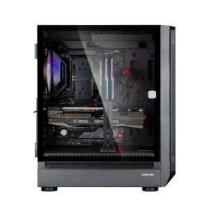 Zalman кутия Case EATX - I6 Black - RGB, Tempered Glass,  3 fans included