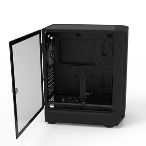 Zalman кутия Case EATX - I6 Black - RGB, Tempered Glass,  3 fans included