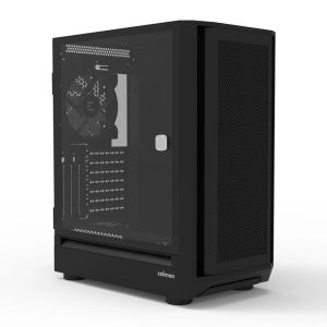 Zalman кутия Case EATX - I6 Black - RGB, Tempered Glass,  3 fans included