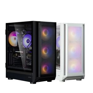 Zalman кутия Case EATX - I6 Black - RGB, Tempered Glass,  3 fans included