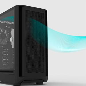 Zalman кутия Case EATX - I6 Black - RGB, Tempered Glass,  3 fans included