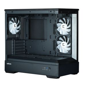 Zalman кутия Case mATX - P30 Black - aRGB, Tempered Glass