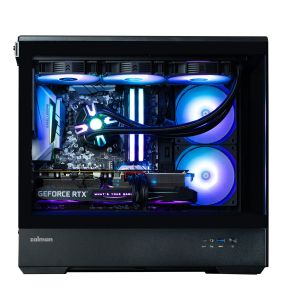 Zalman кутия Case mATX - P30 Black - aRGB, Tempered Glass