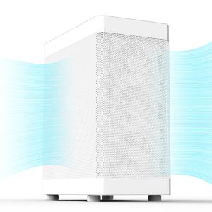 Zalman кутия Case ATX - I4 White - Full Mesh, 6 fans included