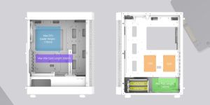 Zalman кутия Case ATX - I4 White - Full Mesh, 6 fans included