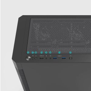 Zalman кутия Case ATX - I4 Black - Full Mesh, 6 fans included