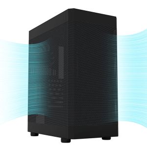 Zalman кутия Case ATX - I4 Black - Full Mesh, 6 fans included