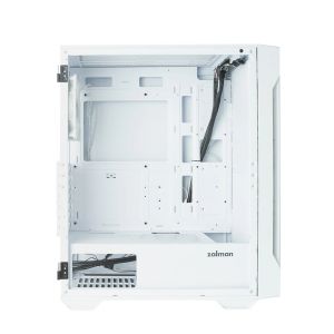 Zalman кутия Case ATX - I3 NEO TG White - aRGB, Tempered Glass