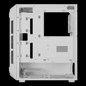 Gamdias Case ATX - AURA GC1 Elite White - Mesh, RGB, Tempered Glass