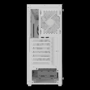 Gamdias Case ATX - AURA GC1 Elite White - Mesh, RGB, Tempered Glass