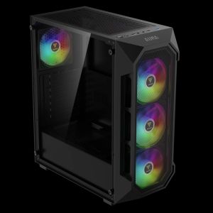 Gamdias Case ATX - AURA GC1 Elite - Mesh, RGB, Tempered Glass