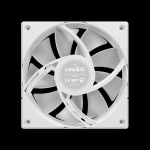 Gamdias Water Cooling 120mm - AURA GL120 v2 White, aRGB