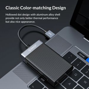 Orico четец за карти Card Reader USB Type C - CL4T-C3-BK