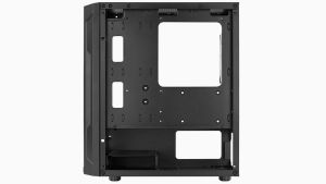 AeroCool Case mATX - Trinity Mini-G-BK-v3 - 3 fans included, Tempered Glass