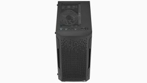 AeroCool Case mATX - Trinity Mini-G-BK-v3 - 3 fans included, Tempered Glass