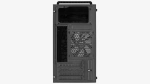 AeroCool кутия Case mATX - CS-109-G-BK-v1 - FRGB, Tempered Glass