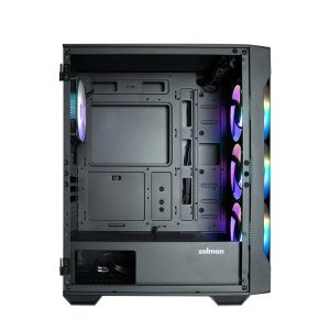 Caseta Zalman ATX - I3 NEO TG Negru - aRGB, Sticla Securizata