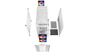 DeepCool Case mATX - CC360 A-RGB White