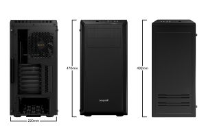 be quiet! кутия Case ATX - Pure Base 600 Window Black